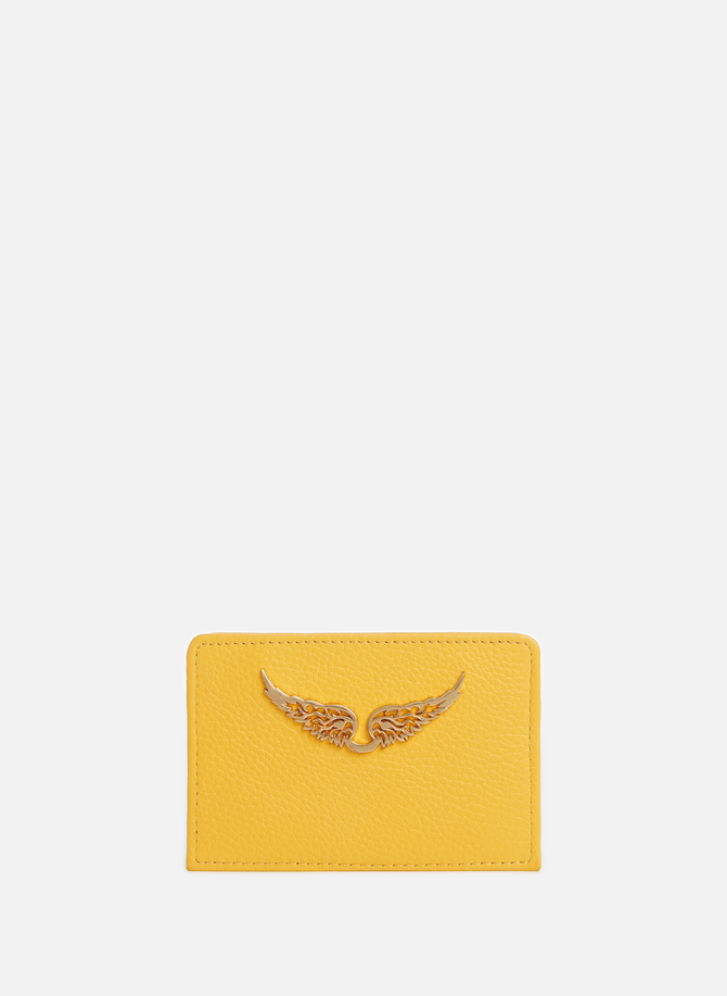 Leather card holder ZADIG&VOLTAIRE