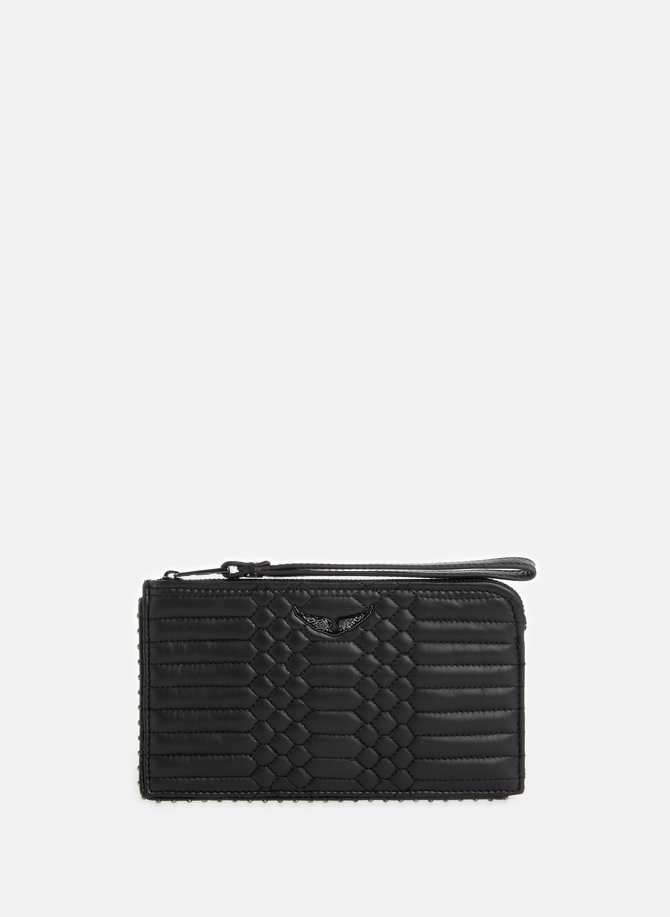 Quilted leather wallet ZADIG&VOLTAIRE