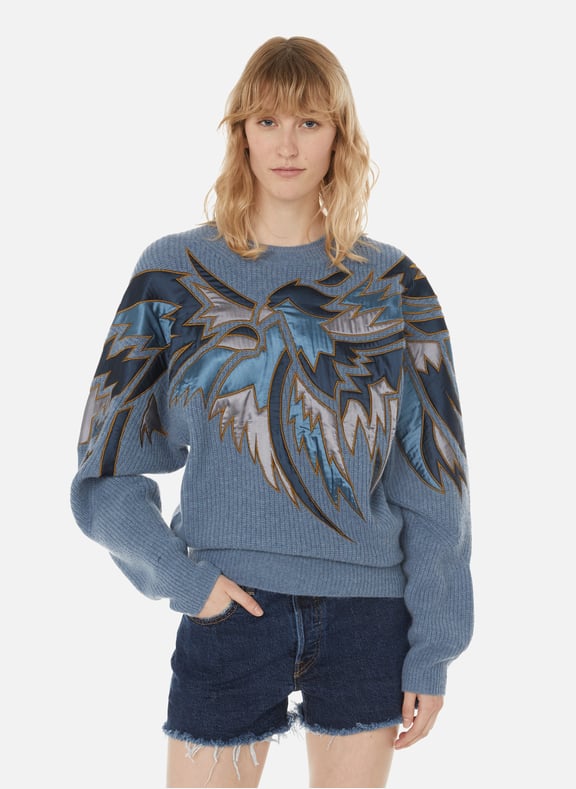 Kanson wool and cashmere jumper Blue by ZADIG&VOLTAIRE ZADIG&VOLTAIRE Kanson wool and cashmere jumper Blue