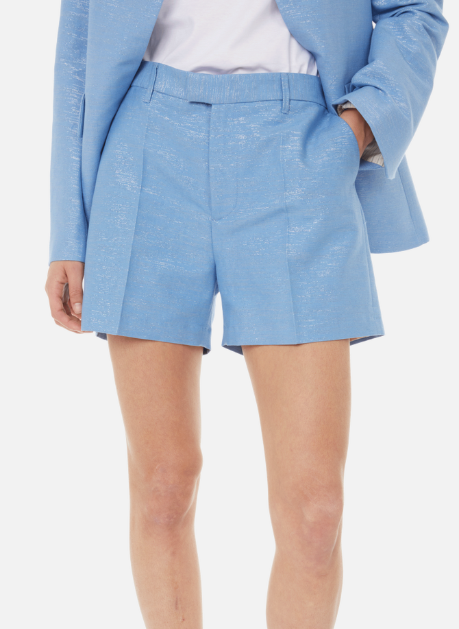 Please cotton and linen shorts with lurex thread ZADIG&VOLTAIRE