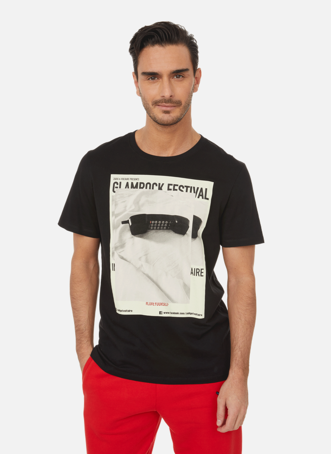 Printed cotton T-shirt ZADIG&VOLTAIRE