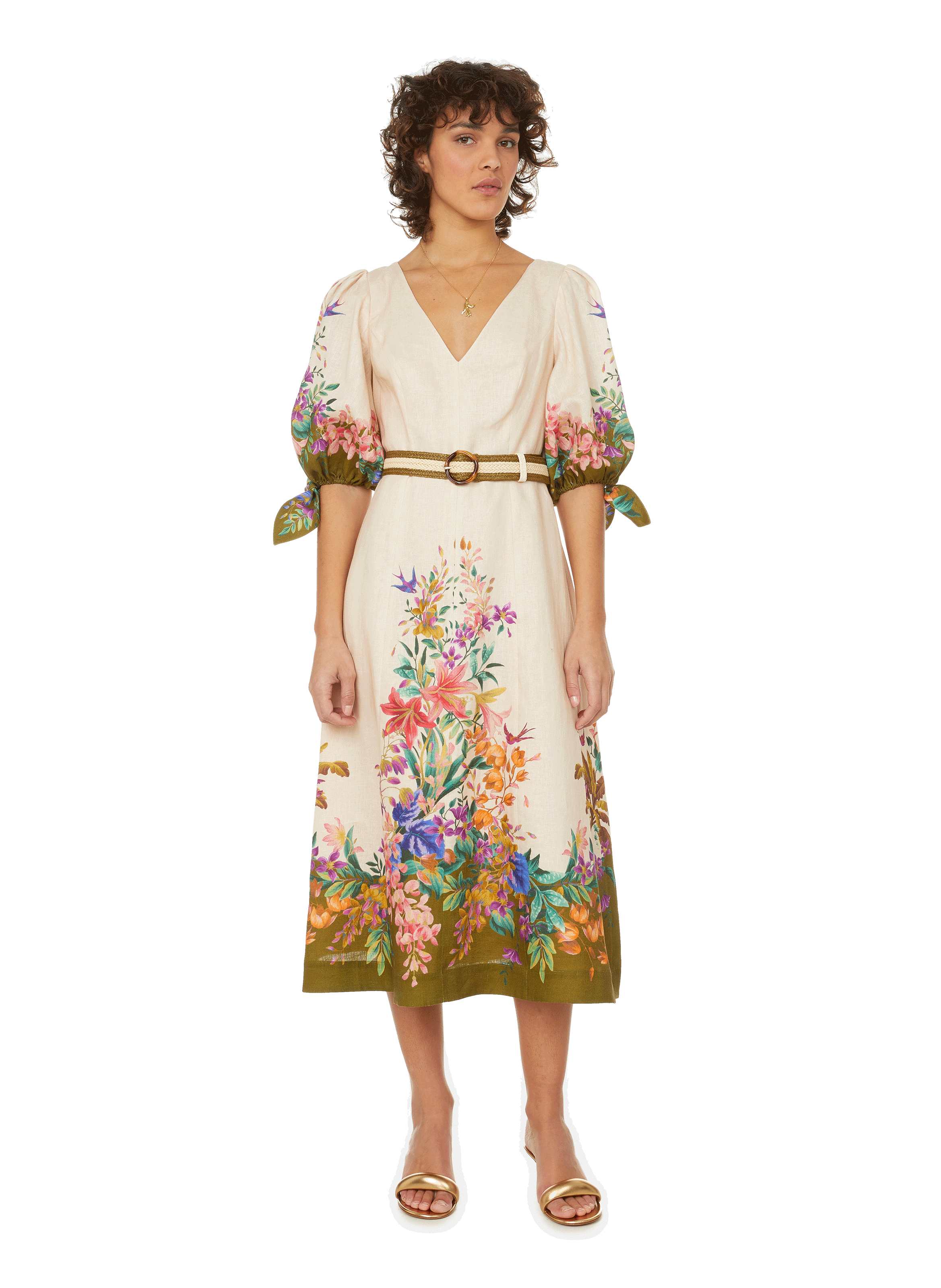 zimmermann colourful dress