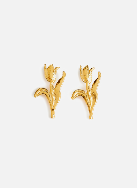 Yellow Tulip Earrings10 DECOART 