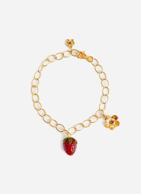 Bracelet Lucy and Wild Raspberries Jaune10 DECOART 