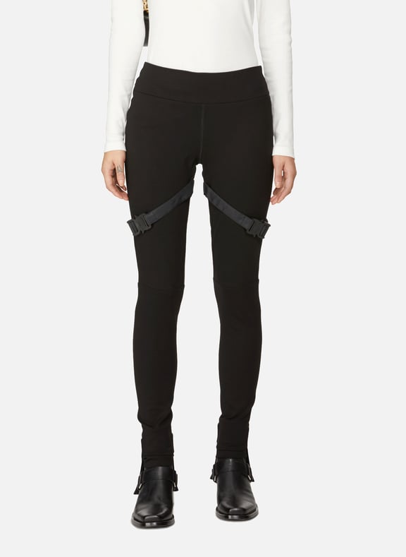 Leggings boucle signature Noir by 1017 ALYX 9SM 1017 ALYX 9SM Leggings boucle signature Noir