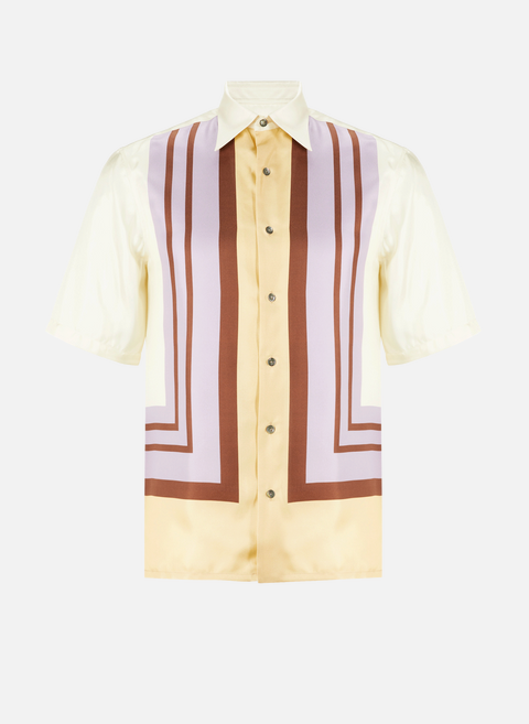 Striped silk shirt Multicolor73 LONDON 