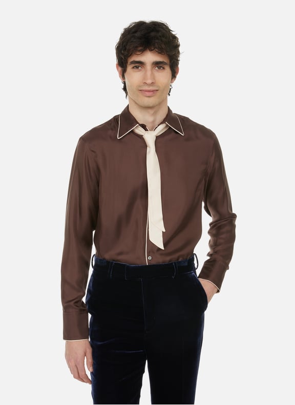 CHEMISE EN SOIE 73 LONDON pour HOMME Printemps