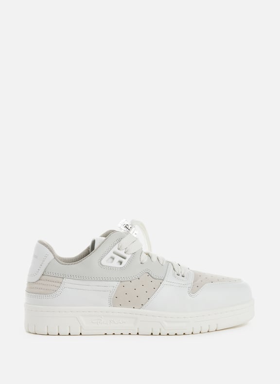 Baskets basses en cuir Blanc by ACNE STUDIOS ACNE STUDIOS Baskets basses en cuir Blanc