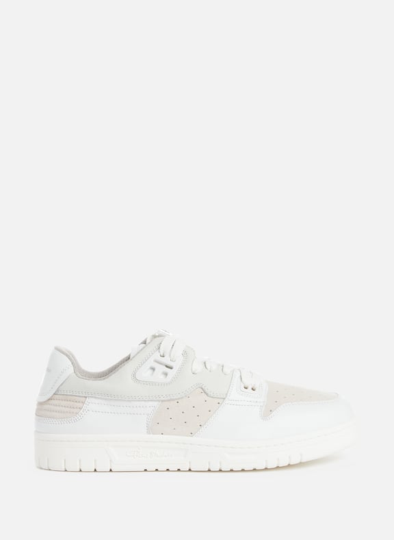 Baskets basses en cuir de veau Blanc by ACNE STUDIOS ACNE STUDIOS Baskets basses en cuir de veau Blanc