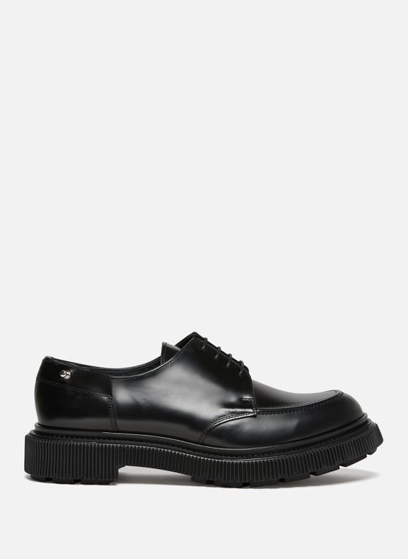 Derbies en cuir Noir by ADIEU ADIEU Derbies en cuir Noir