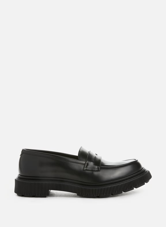 Mocassins Type 159 en cuir Noir by ADIEU ADIEU Mocassins Type 159 en cuir Noir