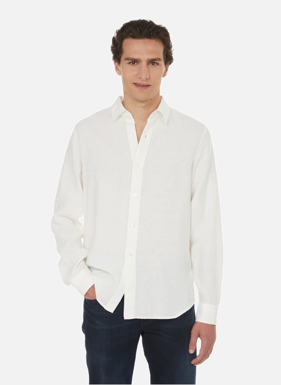 Chemise en lin Beige by AGNÈS B AGNÈS B Chemise en lin Beige