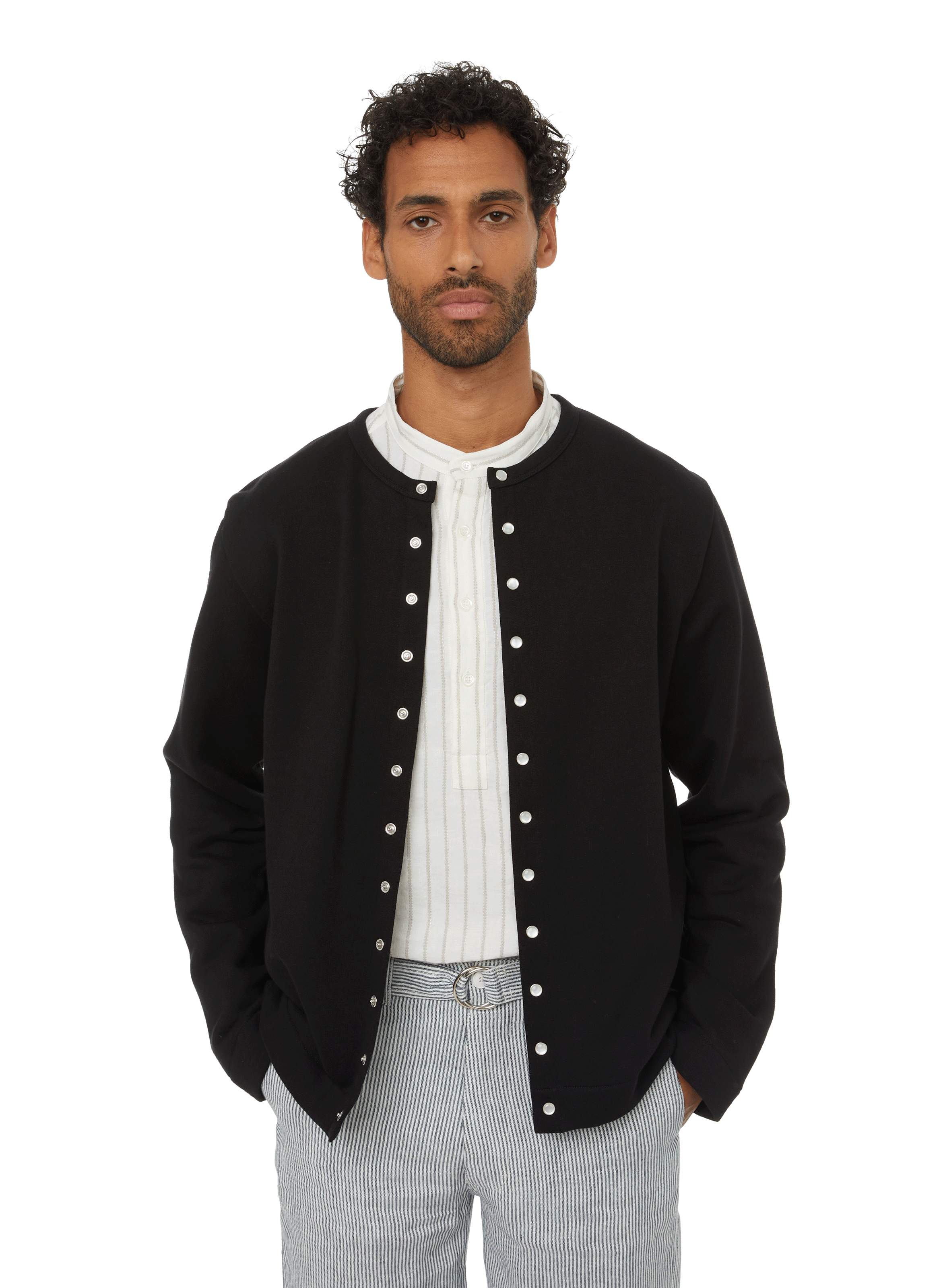Veste En Coton Agnès B. - Taille M - Couleur Violet - État Parfait Occasion