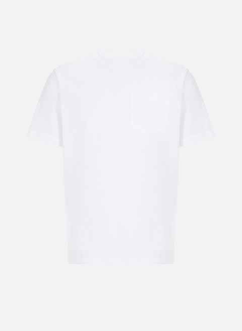 T-shirt col rond en coton organique BlancAIGLE 