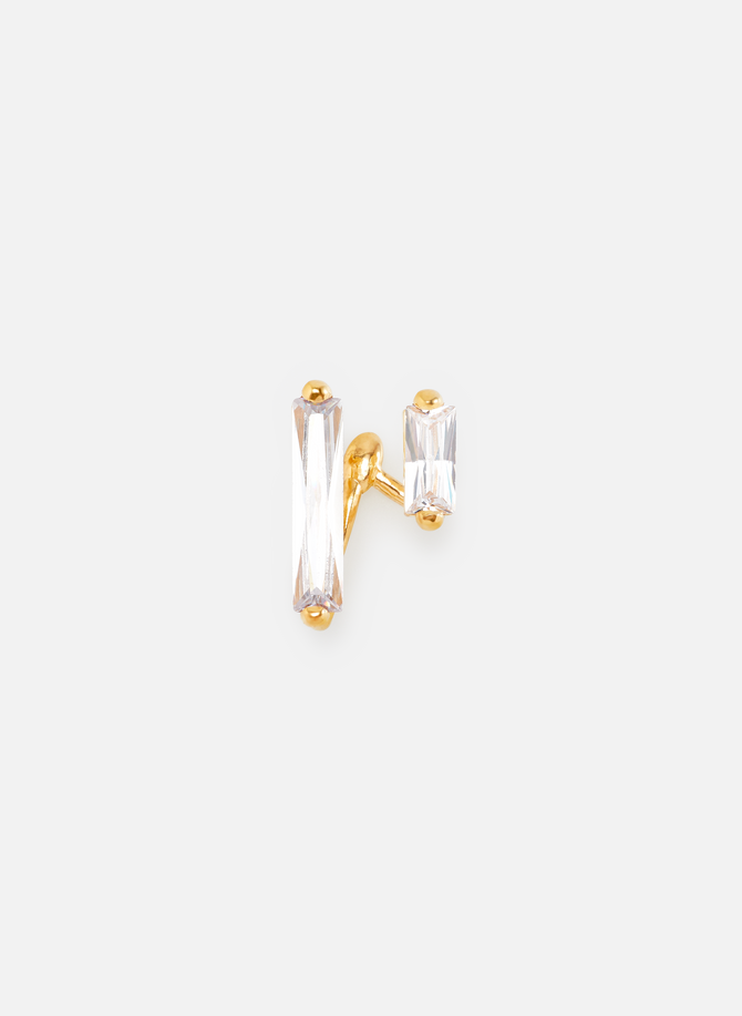 Double Fantasy ear cuff in gold-plated silver ALAN CROCETTI