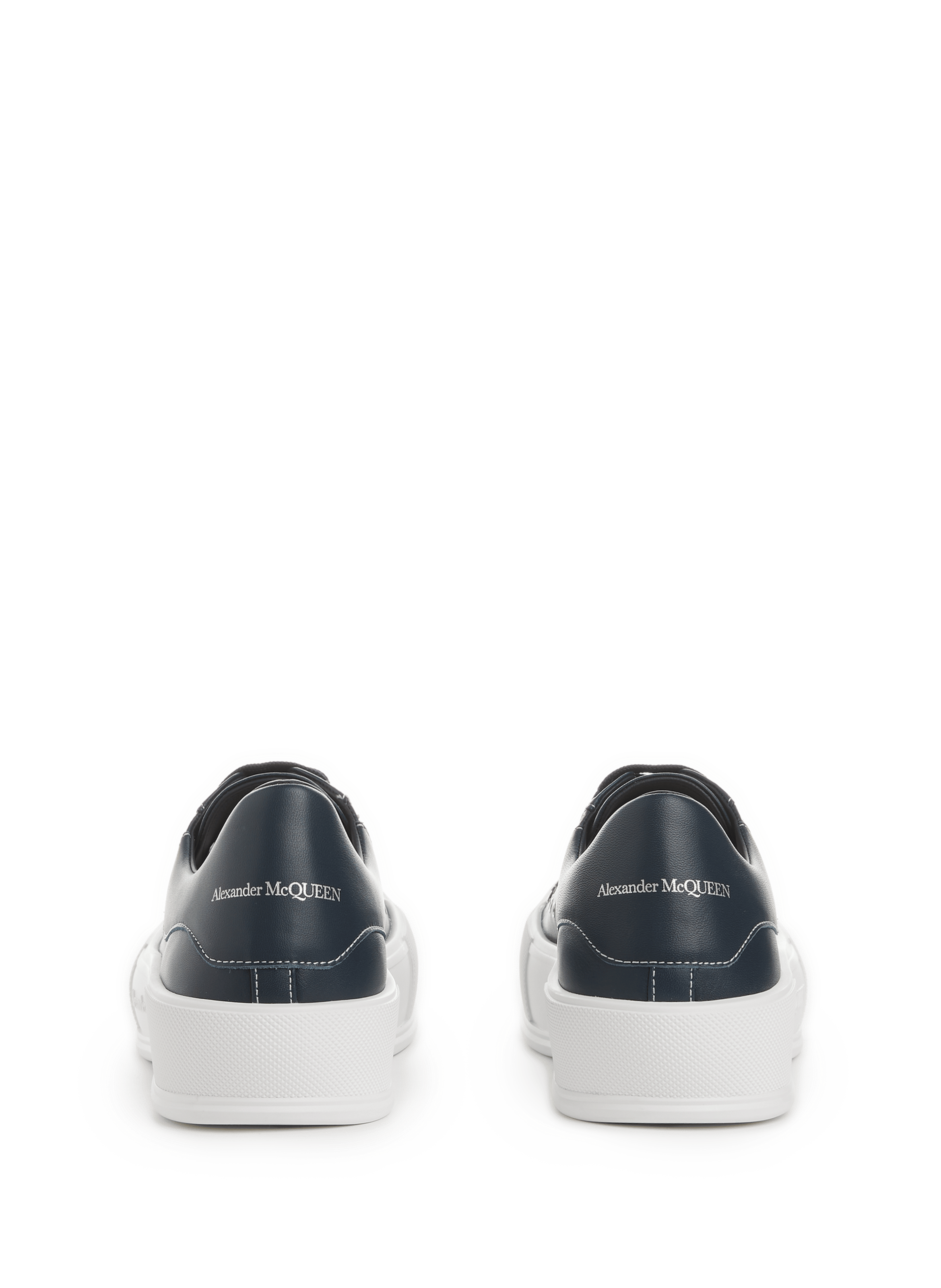 BASKETS JOEY EN CUIR - ALEXANDER MCQUEEN pour HOMME | Printemps.com