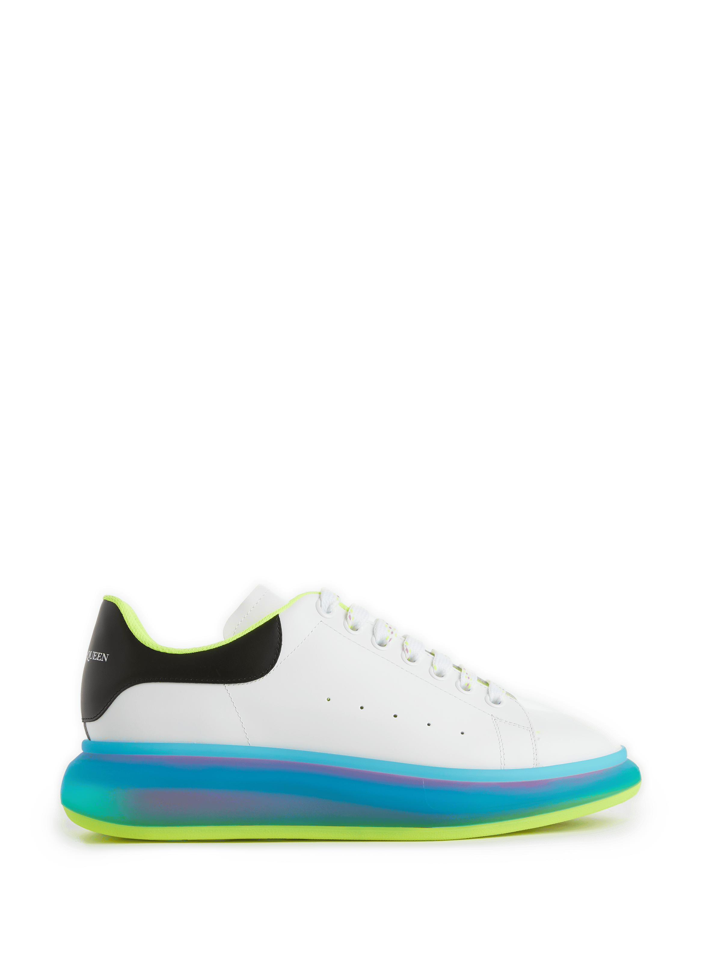 BASKETS OVERSIZE EN CUIR - ALEXANDER MCQUEEN pour HOMME | Printemps.com