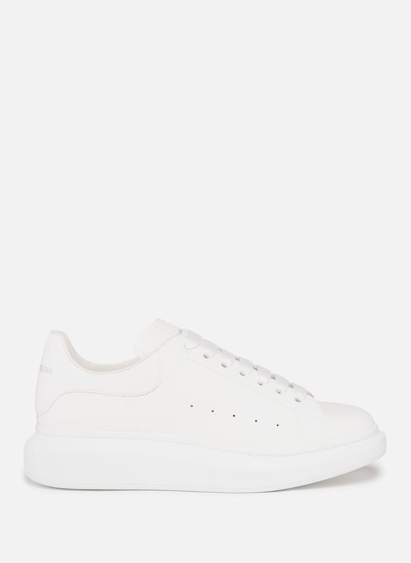 Baskets Oversized en cuir Blanc by ALEXANDER MCQUEEN ALEXANDER MCQUEEN Baskets Oversized en cuir Blanc