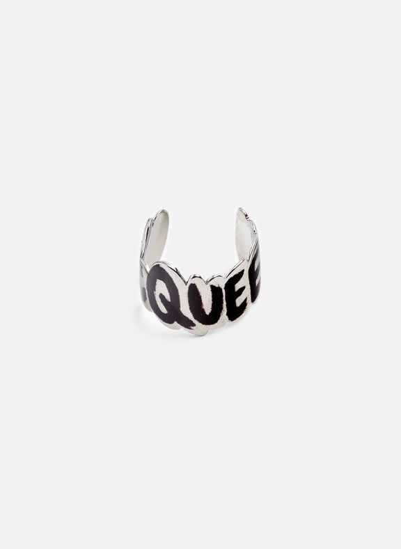 Bijou d'oreille en cuivre Noir by ALEXANDER MCQUEEN ALEXANDER MCQUEEN Bijou d'oreille en cuivre Noir