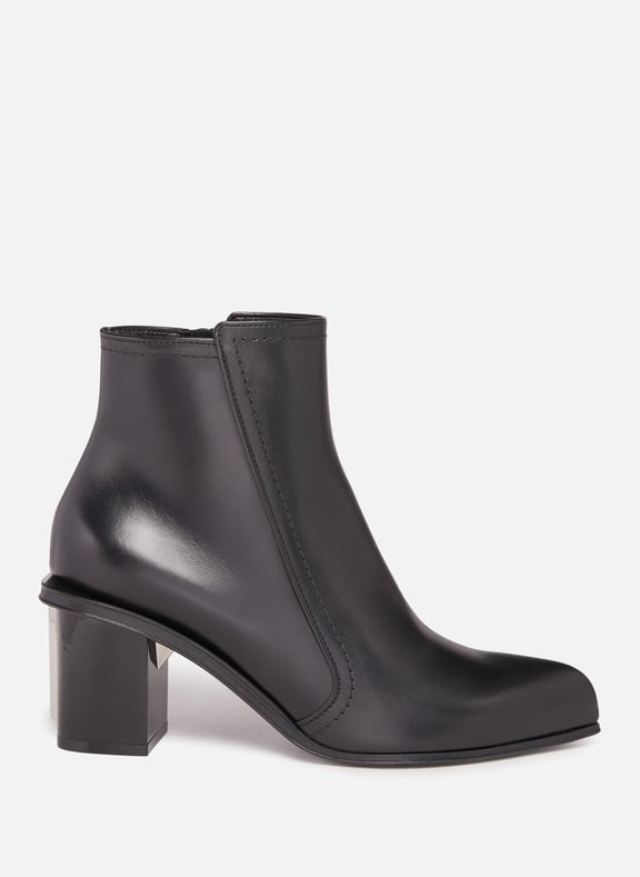 Bottine Peak en cuir Noir by ALEXANDER MCQUEEN ALEXANDER MCQUEEN Bottine Peak en cuir Noir