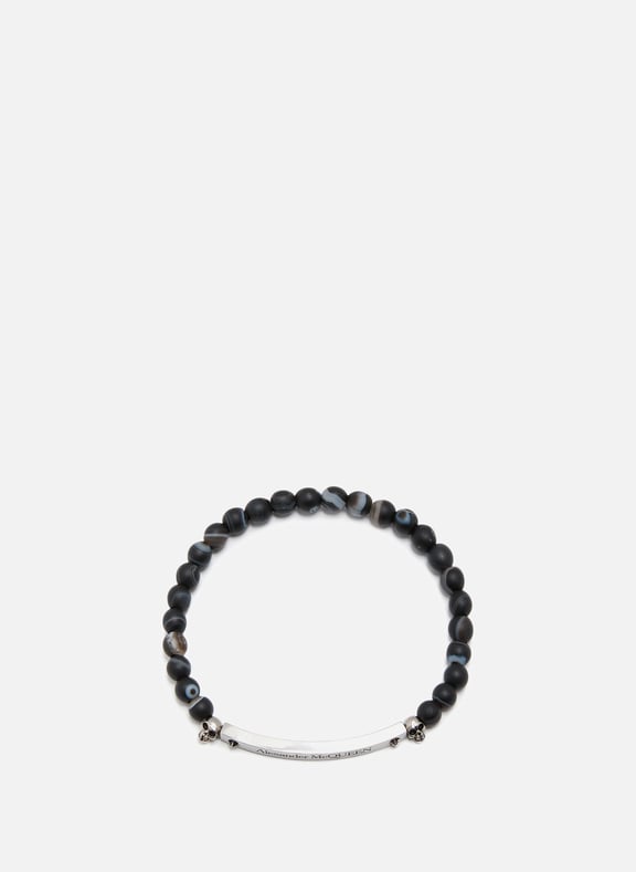 Bracelet perles Noir by ALEXANDER MCQUEEN ALEXANDER MCQUEEN Bracelet perles Noir