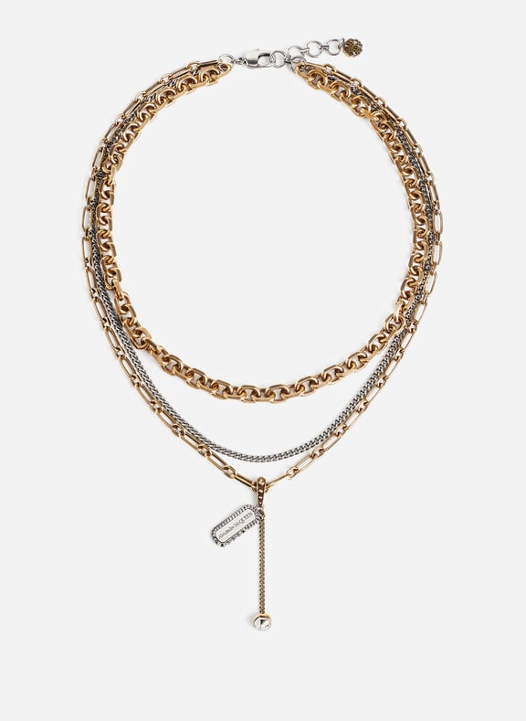 Collier multi Punk Multicolore by ALEXANDER MCQUEEN ALEXANDER MCQUEEN Collier multi Punk Multicolore