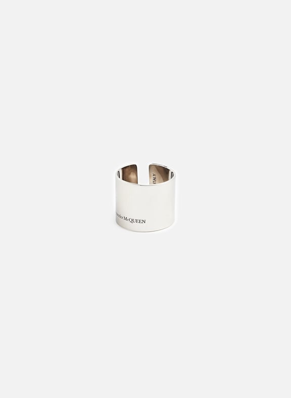 Earcuff en laiton Argent by ALEXANDER MCQUEEN ALEXANDER MCQUEEN Earcuff en laiton Argent