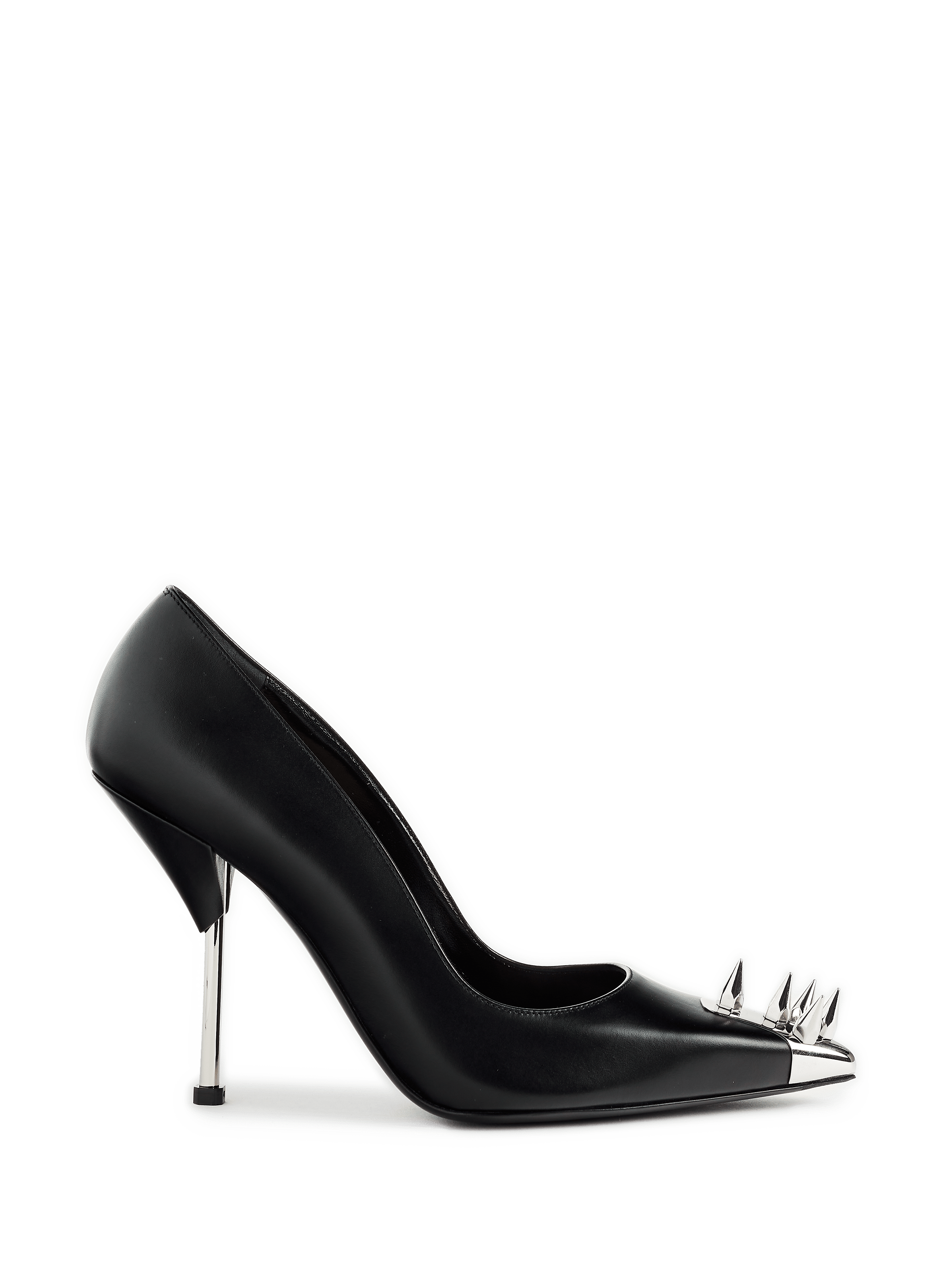 Escarpins Alexander McQueen Noir Vernis Pointure 38 - Occasion Très Bon état (semelles Légèrement Usées)