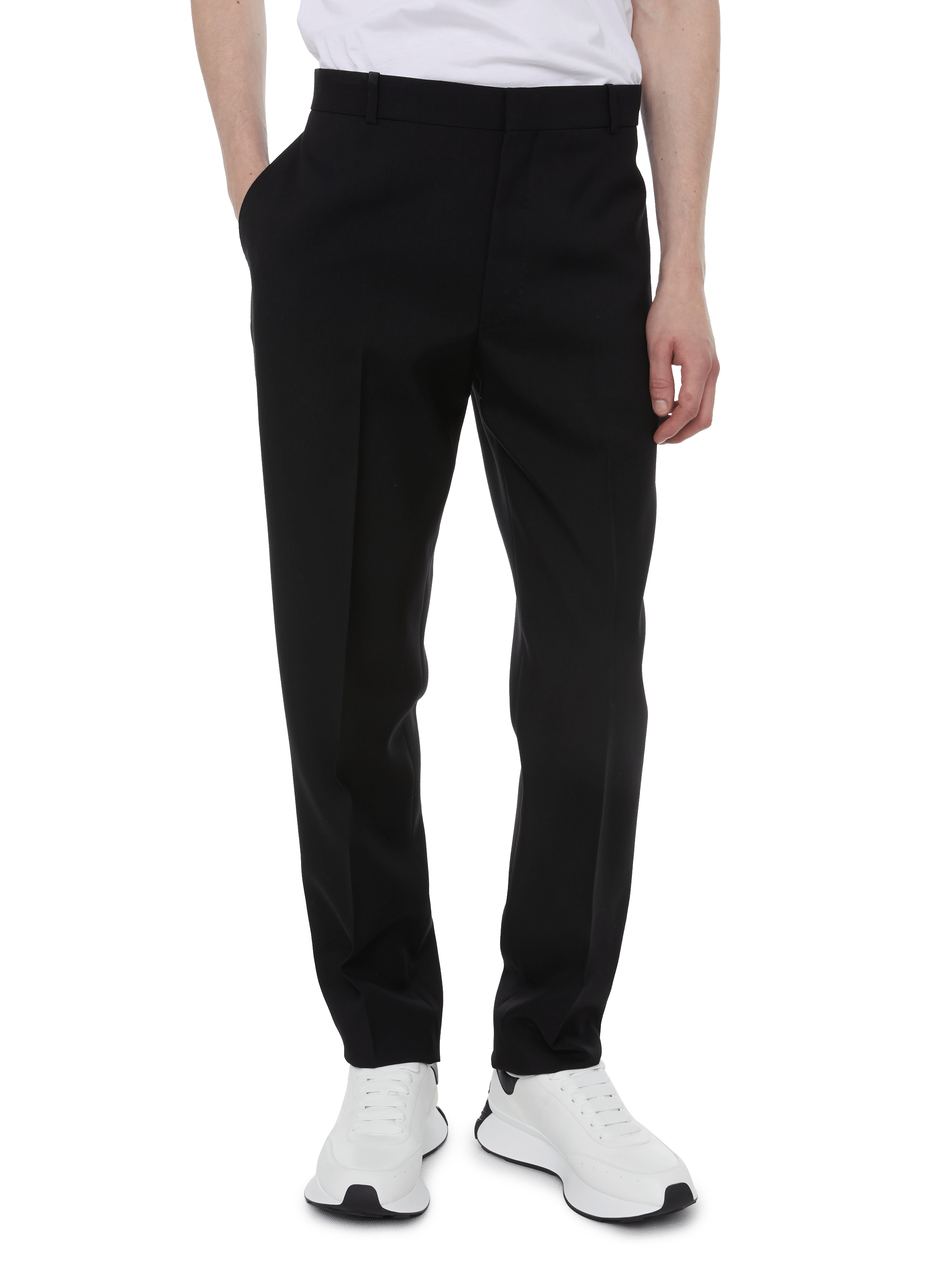 Alexander McQueen Trousers Sustainable Sartorial Wool -  761286QJACX7050BRIGHTYELLOW | Solesense