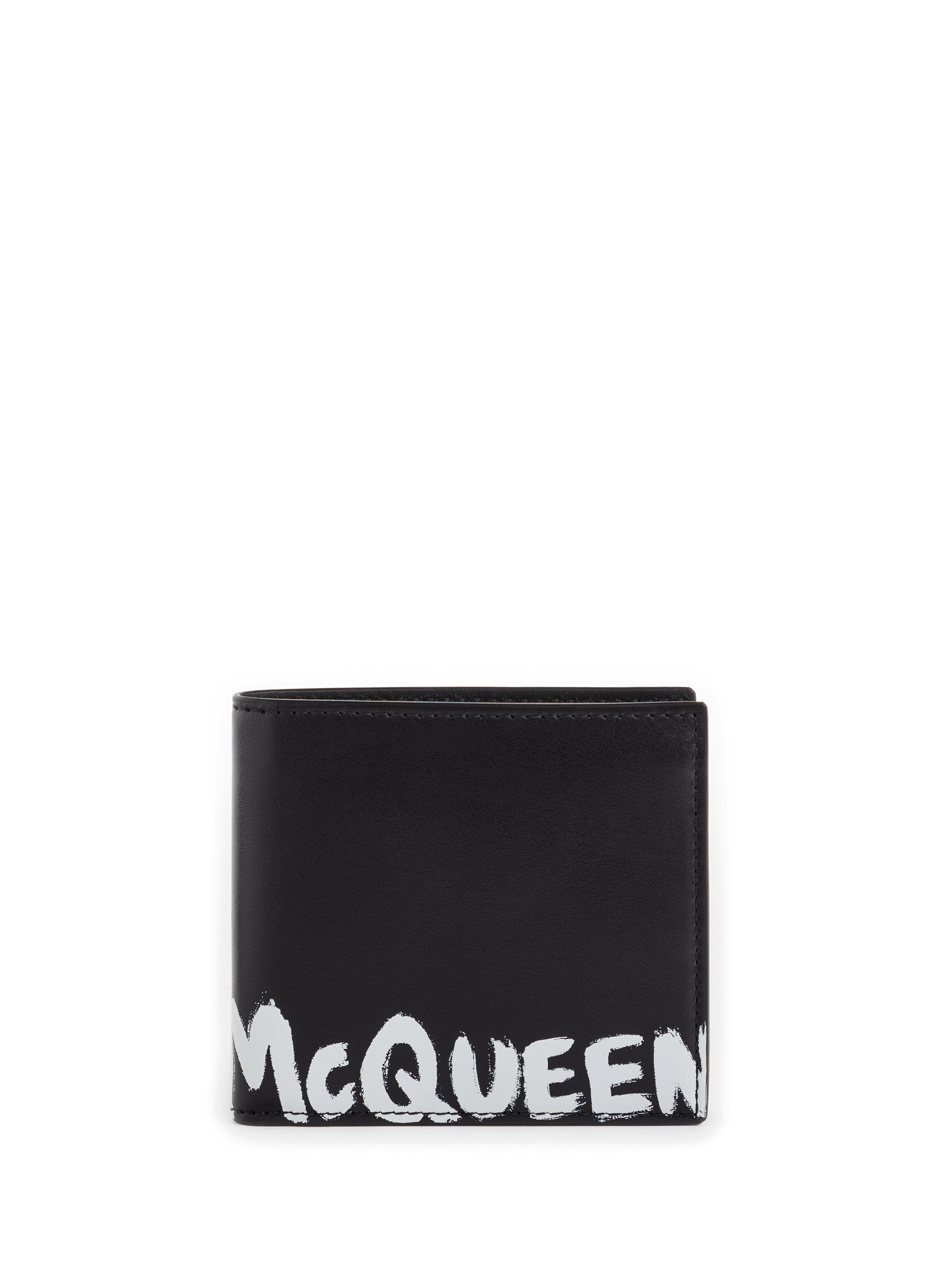 Homme Sacs Sacs pochettes Synthétique Alexander McQueen pour homme en coloris Noir Pochette à logo en polyester recyclé 