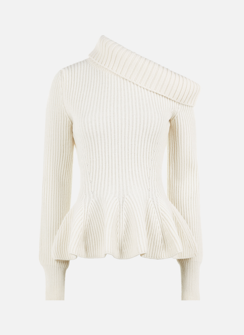 Cashmere sweater WhiteALEXANDER MCQUEEN 