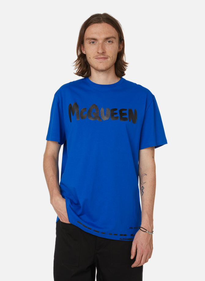 T-shirt à logo en coton ALEXANDER MCQUEEN