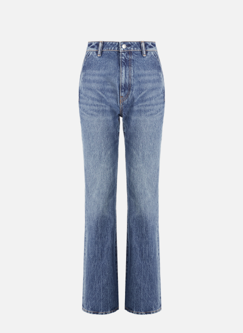 Jeans mit hoher Taille BlauALEXANDER WANG 
