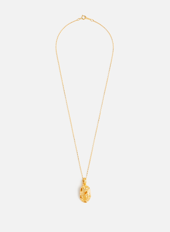 ALIGHIERI Halskette fragmentiertes Amulett golden