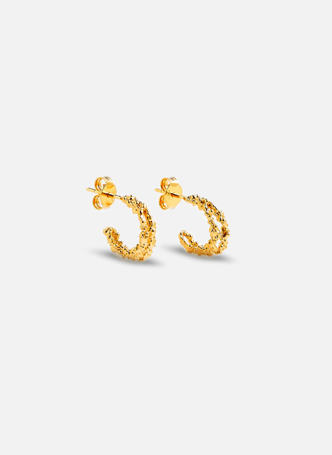 Mini gold hoop earrings ALIGHIERI 