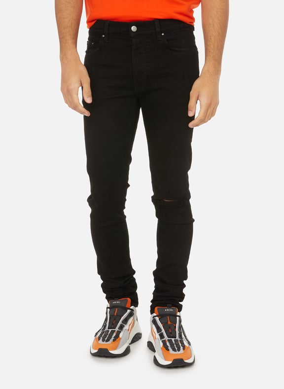 Jean skinny en coton stretch Noir by AMIRI AMIRI Jean skinny en coton stretch Noir