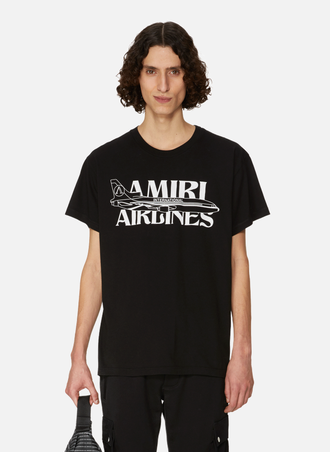 T-shirt à logo imprimé AMIRI