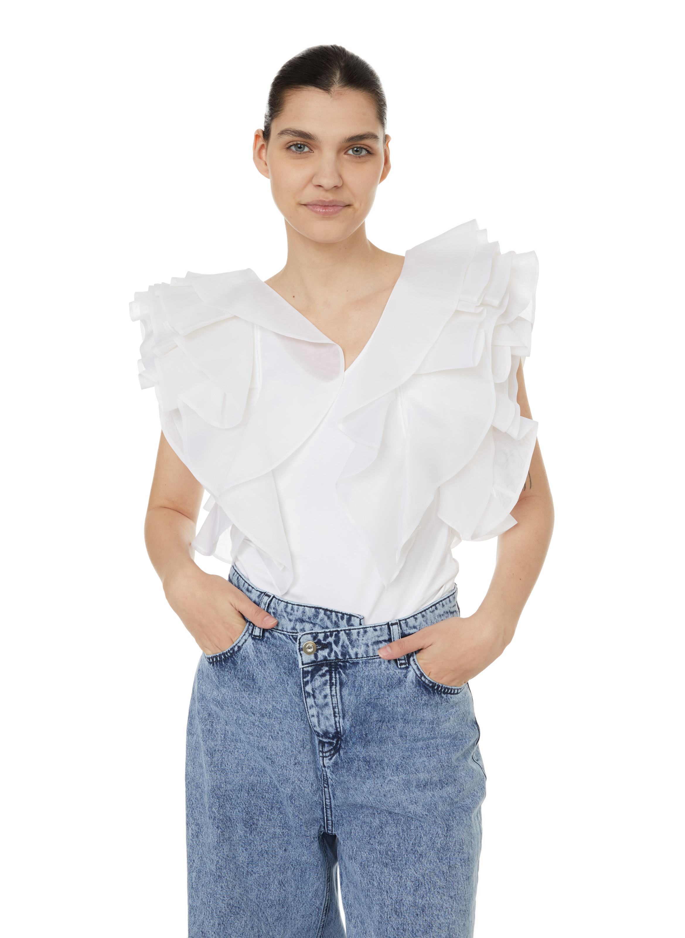 S, T1 Chemisiers Anne Fontaine Femme Chemisier ANNE FONTAINE 36 blanc Femme Vêtements Anne Fontaine Femme Hauts Anne Fontaine Femme Blouses & Chemises  Anne Fontaine Femme Chemisiers Anne Fontaine Femme 