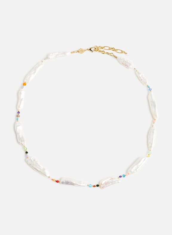 Collier Rock Sea Blanc by ANNI LU ANNI LU Collier Rock Sea Blanc