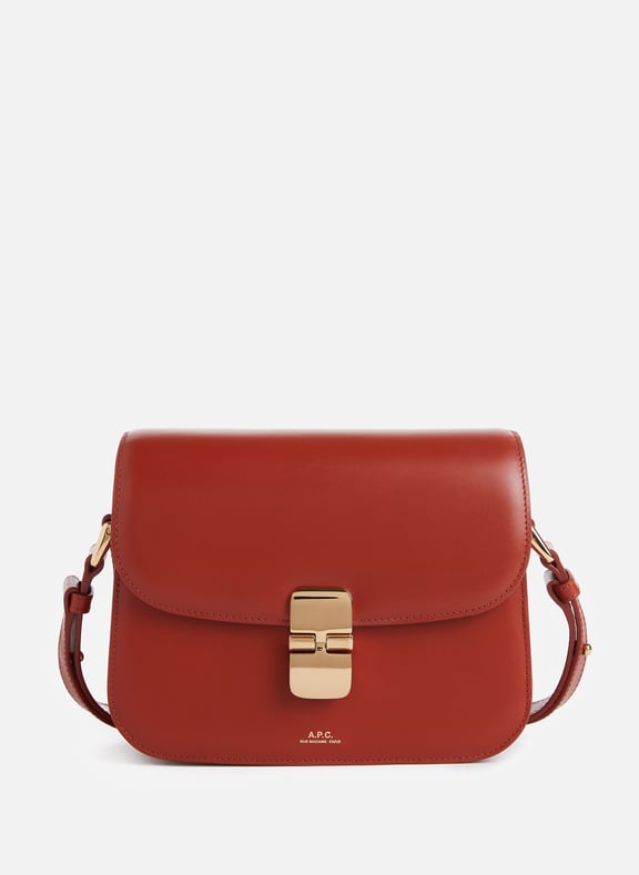 Petit sac Grace en cuir Rouge by A.P.C. A.P.C. Petit sac Grace en cuir Rouge