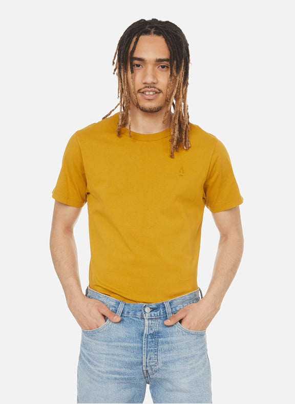 T-shirt en coton biologique Jaune by APNÉE APNÉE T-shirt en coton biologique Jaune