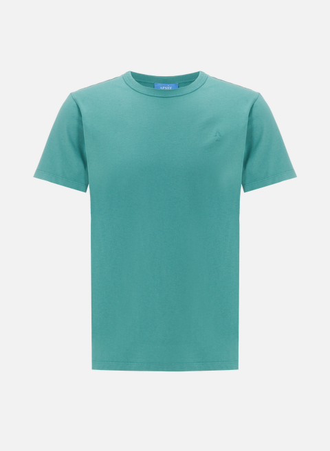 Grünes T-Shirt aus Bio-BaumwolleAPNEE PARIS 