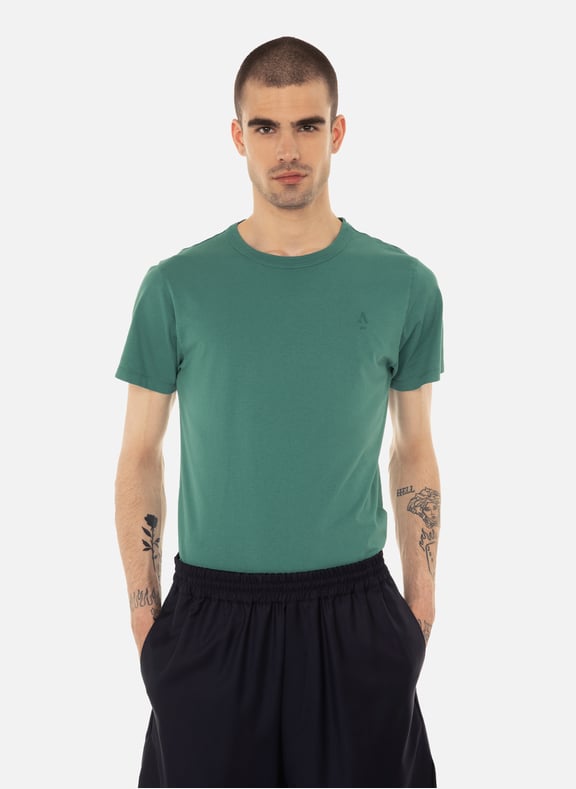 T-shirt en coton biologique Vert by APNÉE APNÉE T-shirt en coton biologique Vert