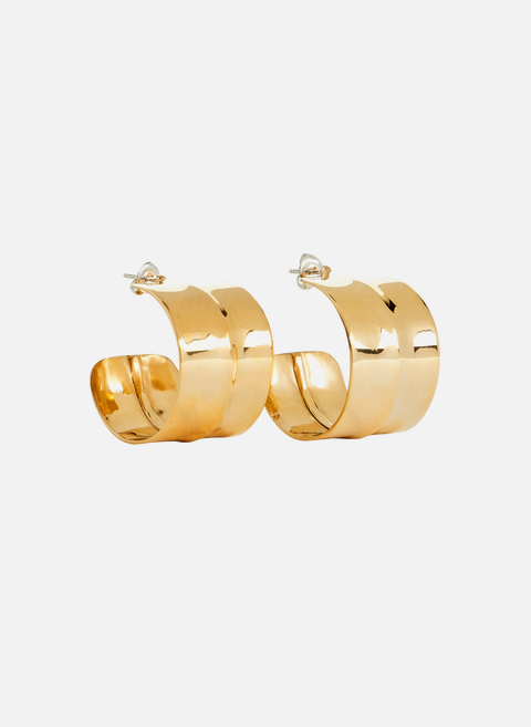 Gable hoop earrings Gold ARIANA BOUSSARD REIFEL 