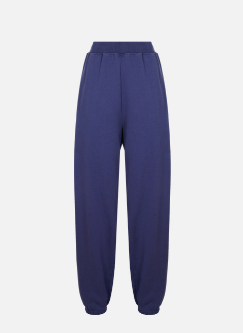 Premium Temple cotton sweatpants BlueARIES 