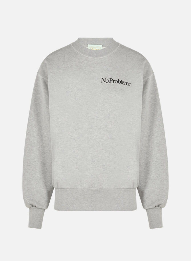 ARIES Mini-Sweatshirt „No Problemo“ aus Baumwolle