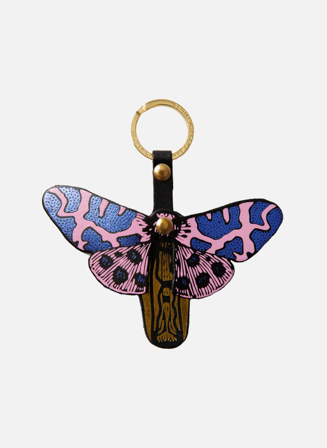 Porte-clés Papillon en cuir ARK COLOUR DESIGN