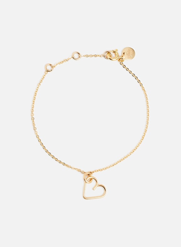Bracelet coeur Doré by ATELIER PAULIN ATELIER PAULIN Bracelet coeur Doré