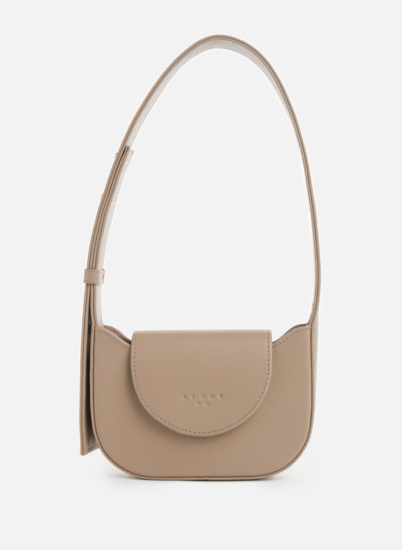 Sac à main Alma en cuir Beige by ATOMY ATOMY Sac à main Alma en cuir Beige