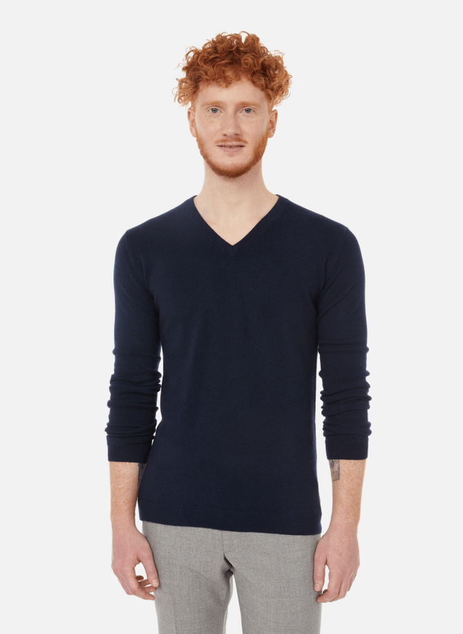 Cashmere V-neck sweater AU PRINTEMPS PARIS